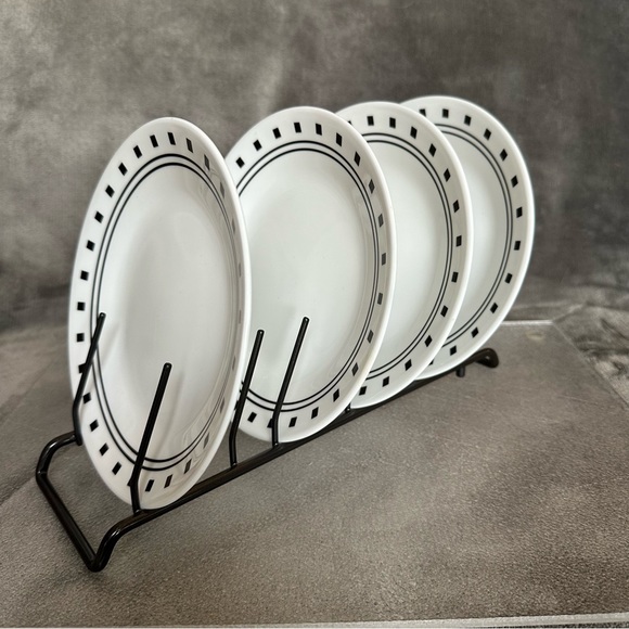 Corelle City Block Appetizer Plates - 4 - Picture 5 of 5